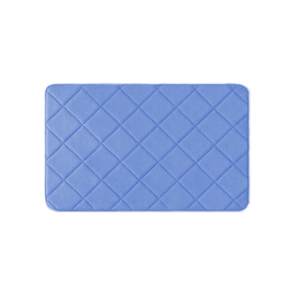 Dpityserensio Bathroom Rugs Bedroom Straight Floor Mats Bathroom Absorbent Non-slip Mats Kitchen Foot Mats Machine Wash Bathroom Rugs for Bath Tub and Shower