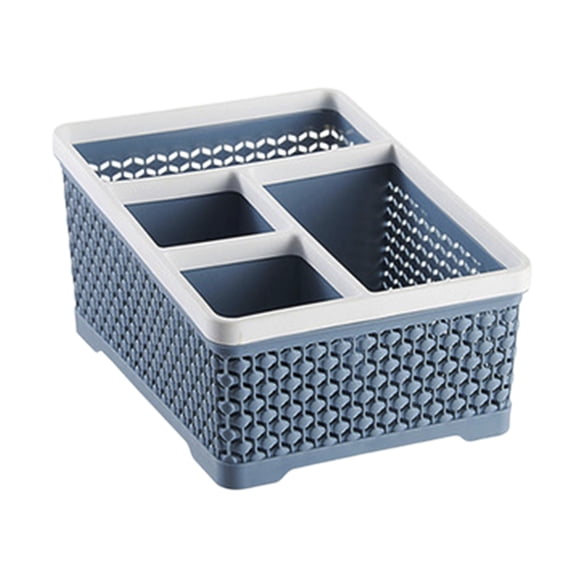 Dpityserensio Bathroom Storage Bathroom Caddy Organizer Cleaning Basket Basket Storage Organizer for Cottons Swabs Pads Floss Cosmetic Makeup Brushes Pen