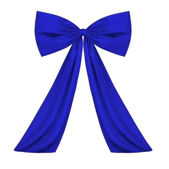 Dpityserensio Big Bows 24x11in with 32in Long Tail, Wall Decor Baby Shower Christmas Tree Bows Birthday Decorations Gift Wrapping Party Wedding DIY Craft