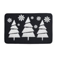 thumbnail image 1 of Dpityserensio Christmas Rug Christmas Snowflake Rugs Christmas Tree Carpet Machine Washable Non Slip Absorbent Easy Care Holiday Decor for LivingRoom Bath Door Festive Carpet Christmas, 1 of 7