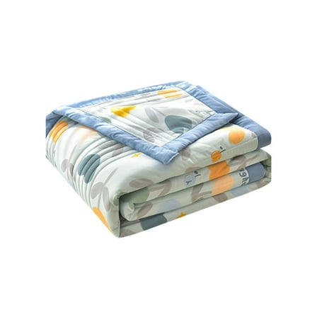Dpityserensio Cool Feeling Air Conditioning Quilt Ice Silk Summer Quilt Washable Quilt Core Summer Singles Double Thin Quilt Gift Summer Quilt Xmas