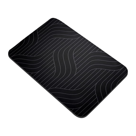Dpityserensio Diatomite Soft Mat Water-absorbent Mat Bathroom Door Mats Non-slip Bathroom Mats Kitchen Toilet Fast-dry Carpet Xmas