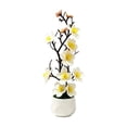 thumbnail image 1 of Dpityserensio Fall Decor Artificial Potted Silk Flower Tabletop Decor For Tea Room Living Room, 1 of 6