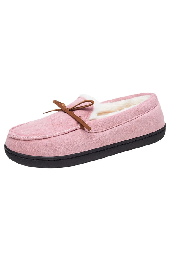 Flat Shoes for Women Velvet Thick Fashionable Fall And Winter Outdoor Warm Short-Tube