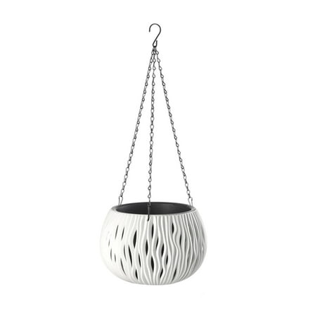 Dpityserensio Hanging Rattan Hanging Basket Planter Water Barrier Designs No Rotten Rootss ​Xmas Decor