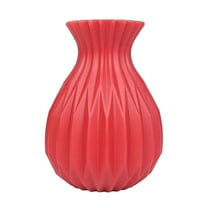 Dpityserensio Hydroponic Vase Imitation Ceramic Plastic Vase Flower Arrangement Vase Decorative Ornaments Ornaments Can Be Water Storage Vase Fall Decor
