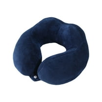 Dpityserensio Memorys Foam Neck Pillow Travel Pillow for Airplane Car Office U Shape Cervical Support Ergonomic Comforts Sleeping Rest