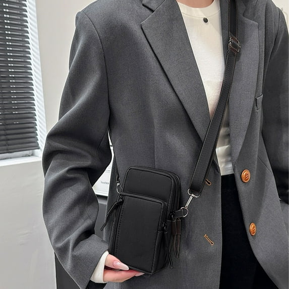 Dpityserensio Multifunctional Uncomplicated Mobile Phone Bag Wrist Bag Messenger Backpack Xmas
