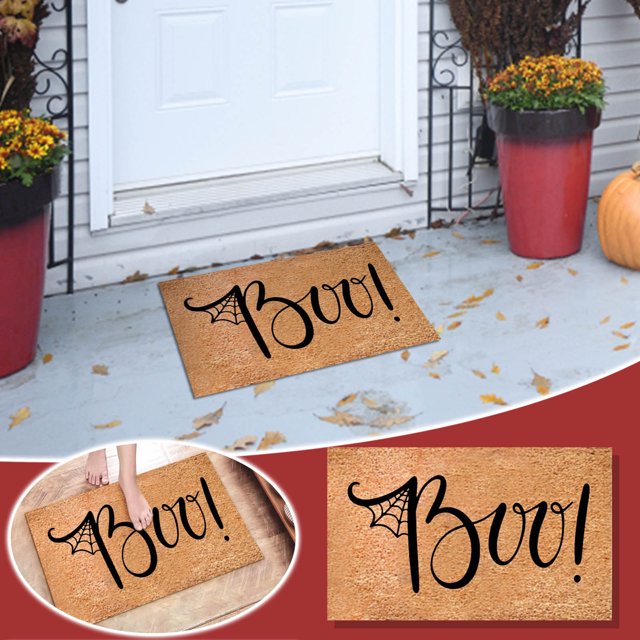 Dpityserensio New Fall Decor Door Mat Cartoon Floor Mat Hallway Kitchen Foot Mat Soft Carpet Festival Home Decor Clearance