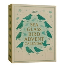 Dpityserensio Sea Glass Advent Calendar 2025 24 Days -themed Ornament Holiday Surprises 2025 Sea Glass Advent Calendar Decoration Winter Xmas Gifts