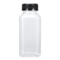 Dpityserensio Square Plastic Juice Pitcher, Transparent Cold Water Dispenser with Lid Spout for Beverage Serving Refrigerator Storage Iced Tea