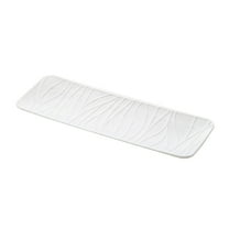 Dpityserensio Sushi Long Rectangle And Cake Trays Plastic Platters for Party And Entertaining Fall Xmas Gifts