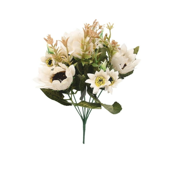 Dpityserensio Thanksgiving Sunflower Bouquet Fall Home Decoration Artificial Flower Arrangement Table Coffee Table And Window Sill Decoration In Four Colors Fall Decor Xmas Gifts