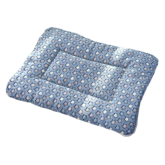 Dpityserensio Thick Plushs Pet Bed for Cats and Dogs Super Soft Warm Mat Cushion Non Slip Pet Sleeping Pad for All Seasons Xmas