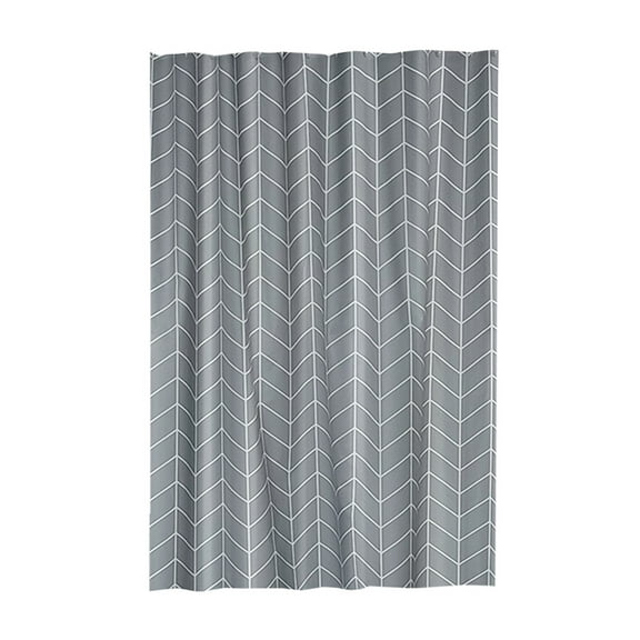Dpityserensio Thickened Waterproof PVC Shower Curtain 70.86x47.24 Inches Bathroom Decor with Hooks No Need to Punch Holes Printed Bath Curtain for Toilet Partition and Shower Enclosure