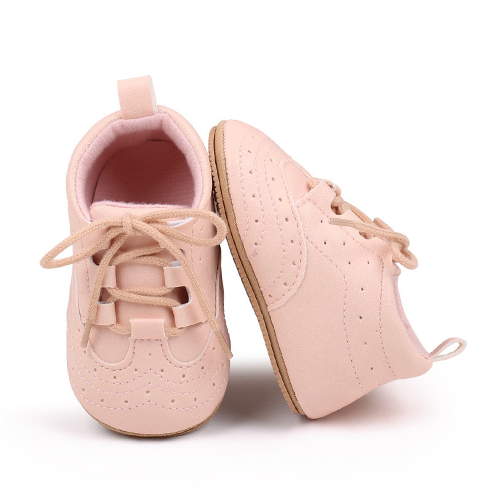 Dpityserensio Toddler Baby Walking Shoes Princess Shoes Soft Sole First ...