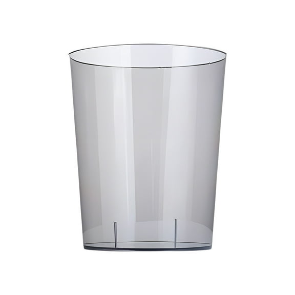 Dpityserensio Trash Can Living Room Household Acrylic Transparent Roilet Kitchen Office Bedroom Bathroom Wastebasket Wake Up Bucket Ice Bucket Winter Xmas Gifts