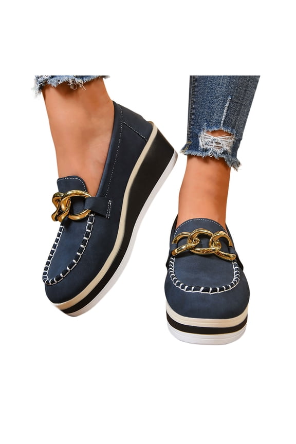 Women's Fashionable Casual Suede Pointe Toe Pumps Comfortable Low Heels Flat Shoes