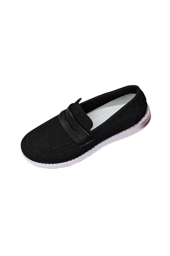 Women's Flats Shoes Casual Spring/Fall Round Toe Comfortable Breathable Shallow Mouth Flat Shoes
