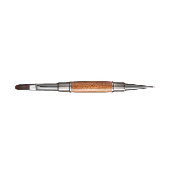 Dpityserensio Wooden Nail Art Pen Double Tip Nail Building Pen Wood Pole Pulling Pen Multi Functional Colouring PenNail Art Tools Nail Art Brush Fall Decor Xmas Gifts