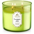 thumbnail image 1 of Dpnamron Bath & Body Works White Barn Eucalyptus Mint Scented 3 Wick Candle 14.5 oz./411 g, 1 of 4