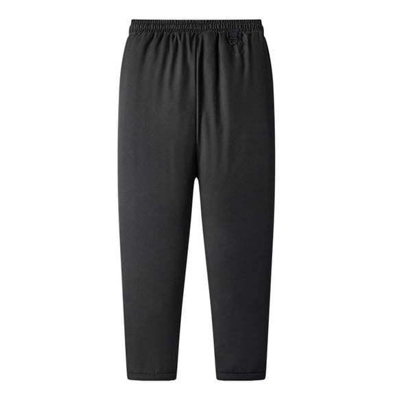 Dpytoraw Autumn And Winter New Men's Lambing Fleece Windproof Cotton Fleece Sports Pants Men's Straight Leg Pants