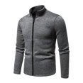 thumbnail image 1 of Dpytoraw Autumn/Winter 2024 Men's Zipper Design Casual Jacket Jacket, 1 of 5
