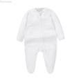 thumbnail image 1 of Dpytoraw Baby Boys Full Zip Up Pajamas Infant Romper With Front Zipper Soft Long Sleeve Jumpsuit For Newborn Toddler Cozy Sleeper Outfit Boys Jumpsuit Long Pants Size 6-9 Months, 1 of 3
