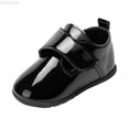 thumbnail image 1 of Dpytoraw Baby Shoes Spring And Autumn 0 1 Year Old Baby Shoes Casual British Style Walking Shoes Soft Sole Infant Shoes Size 4, 1 of 5