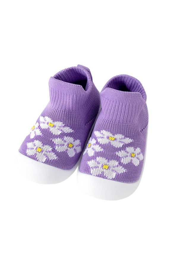 Baby Sock Shoes Toddler Walking Shoes Non Slippers Boys & Girls On Sneakers Size 12-18 Months