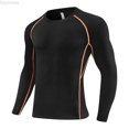 thumbnail image 1 of Dpytoraw Boys Active Compression Shirt Workout Top For Basketball Football Training Warm Base Layer Fitness Athletic Performance Boys Long Sleeve T Shirts Size 7-8 Years, 1 of 4