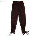 thumbnail image 1 of Dpytoraw Boys Performance Pants Elastic Waist Tapered Pirate Costume Dance Pants 2-12 Years, 1 of 4
