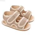 thumbnail image 1 of Dpytoraw Breathable Baby Sandals For Summer Soft Rubber Sole Supportive Infant Walking Shoes Lightweight Mesh Design Baby Sandals Size 1, 1 of 3