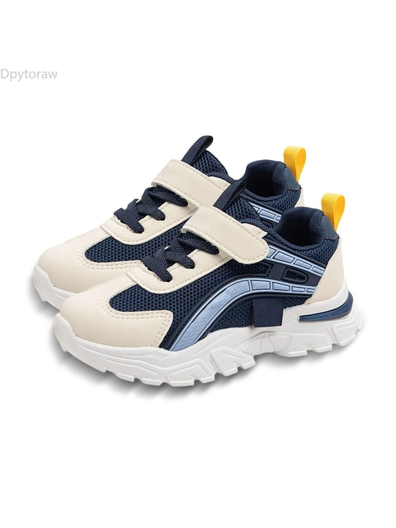 Breathable Kids Sneakers Lightweight Casual Sports Shoes For Boys And Girls Flexible Sole Toddler Walking Shoes Baby Athletic Shoes Size 10