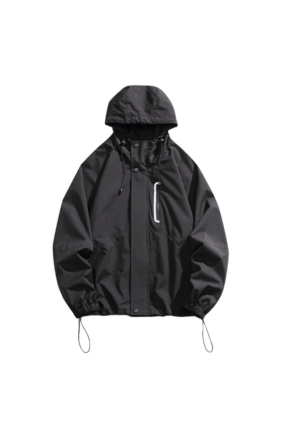 Cargo Jacket Men's Spring And Autumn Loose Casual Function Hooded Jacket Jacket