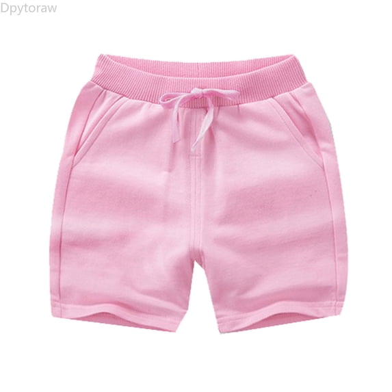 Dpytoraw Child Boys Girls Casual Solid Shorts Summer Holiday Beach Pants Sport Shorts Boys Athletic Shorts Size 6-7 Years