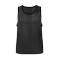 thumbnail image 1 of Dpytoraw Children Sleeveless Solid Vest Tops Casual Popularity Side Wide Fork Fitness Sports Garment Loose Vest Boys Breathable UV Protection Shirts Outdoor Size 10-15 Years, 1 of 4