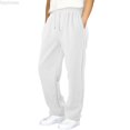 thumbnail image 1 of Dpytoraw Children's Loose Fitting Wide Leg Sweatpants With A Solid Color And A Tight Waistband And Drawstring Suitable For Casual Wear. Long Pants. Boys Pants Size 15-16 Years, 1 of 5