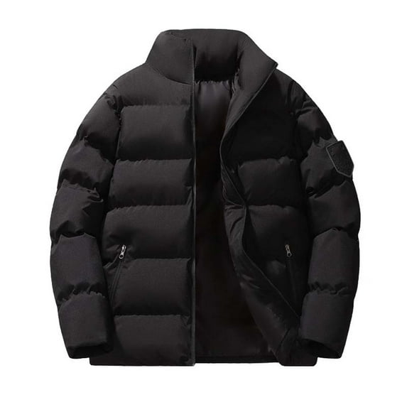Dpytoraw Couple's Jacket Japanese And Korean Autumn/winter Men's Jacket Women's Coat Bread Jacket Stand Collar Jacket