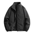thumbnail image 1 of Dpytoraw Fall Jacket Loose Plus Size Top Casual Simple Menswear Thin Breathable Coat, 1 of 4