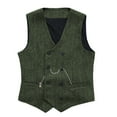 thumbnail image 1 of Dpytoraw Fall winter Men's Trend Loose Sleeveless Sweater Vest, 1 of 2