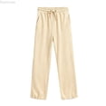 thumbnail image 1 of Dpytoraw Girls Athletic Pants Straight Leg Joggers Loose Fit Casual Trousers For Teen Girls Youth Wear Comfy Stretch Fabric Everyday School Sportswear Girls Athletic Pants Size 15-16 years, 1 of 4