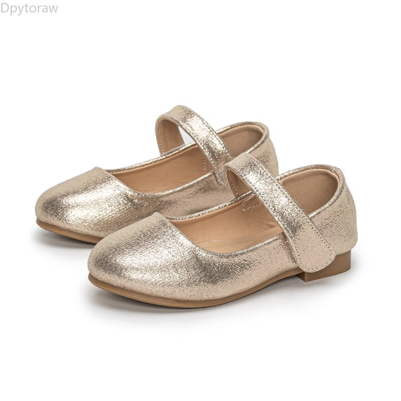 Dpytoraw Girls Dress Shoes Mary Jane Low Shoes Ballerinas Children Princess Shoes Wedding Shoes Flat Baby Evening Shoes Party School Shoes Girls Sandals Size 12