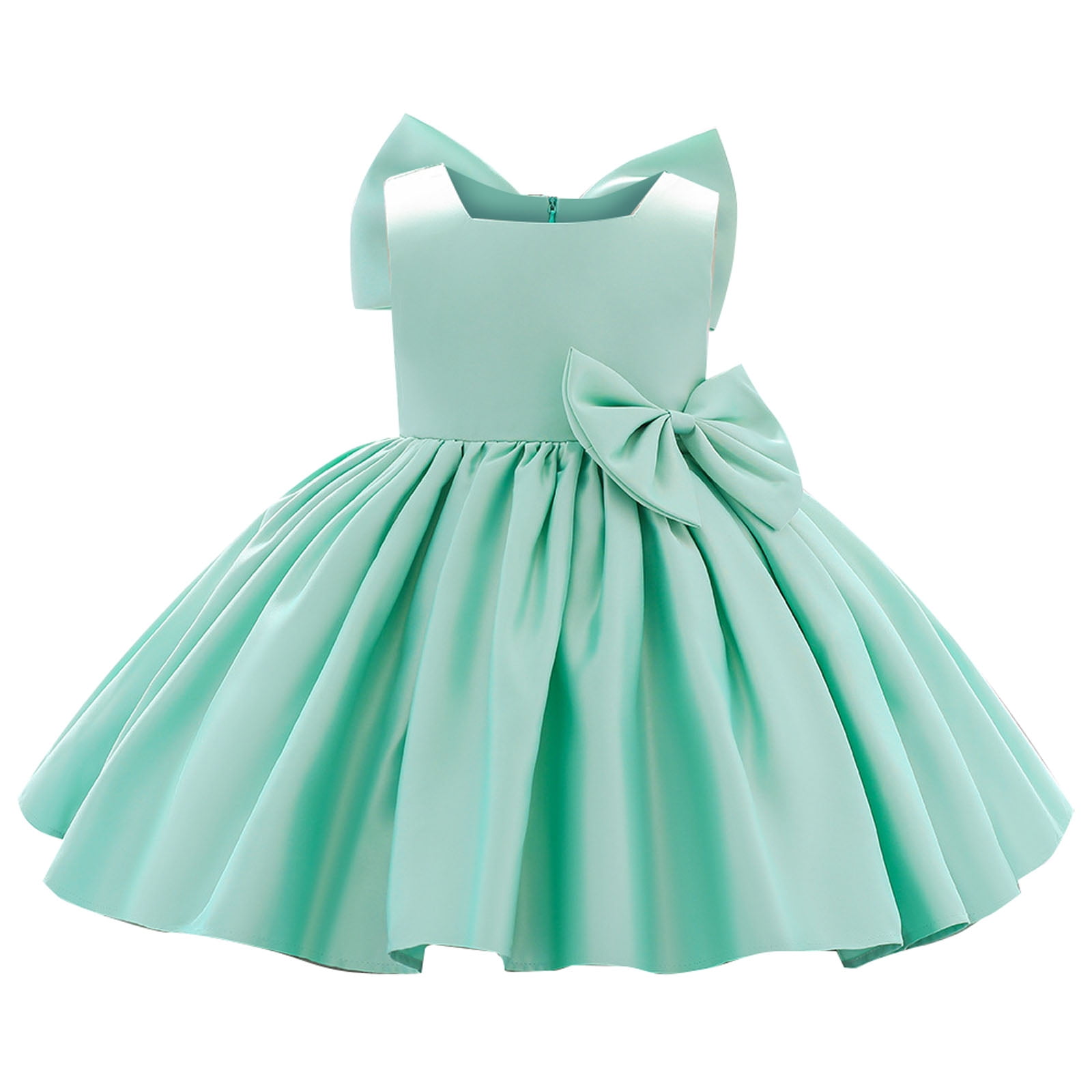 Dpytoraw Girls Princess Dress Baby One Year Old Baby Dress Birthday Piano Performance Clothes Size 1 2 Years