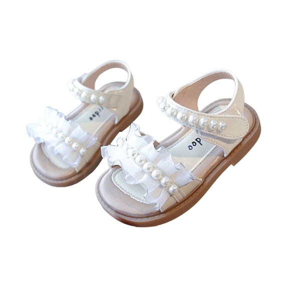 Dpytoraw Girls Sandals For Toddlers And Kids Lightweight Breathable Outdoor Summer Sandals With Sole For Ages 12 Months To 7 Years Girls Sandals For Wedding Size 8.5