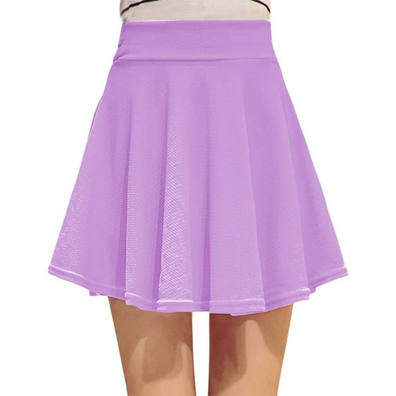 Dpytoraw High Waist Versatile Shorts For Women Candy Colored Inner Anti Exposure Ideal With Any Skirt Comfort And Style In One Purple XXXXL