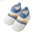 thumbnail image 1 of Dpytoraw Infant Girls Boys Kids Leisure Shoes Mesh Soft Bottom Breathable Slip On Sport Shoes Socks Shoes Baby Sports Shoes Size 4.5, 1 of 5