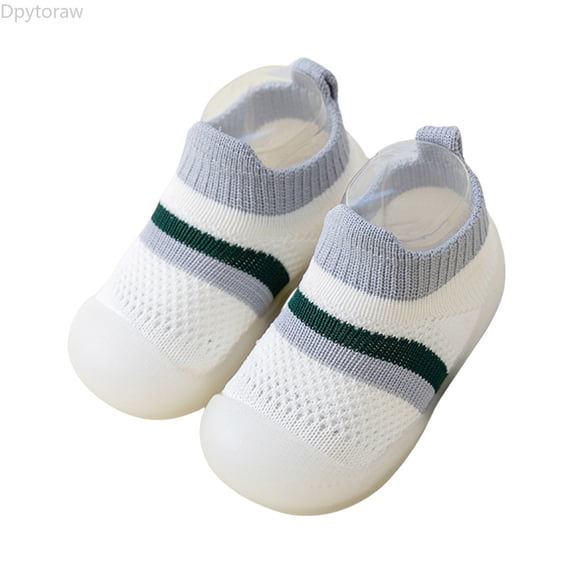 Dpytoraw Infant Girls Boys Kids Leisure Shoes Mesh Soft Bottom Breathable Slip On Sport Shoes Socks Shoes Baby Sports Shoes Size 8