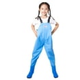 thumbnail image 1 of Dpytoraw Kids Boys Girls Chest Waders Youth Fishing Waders With Pocket For Toddler Children Water Proof Hunt & Fishing Waders With Boots Girls Joggers Size 2-3 Years, 1 of 2