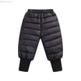 thumbnail image 1 of Dpytoraw Kids Down Pants Baby Boys Girls Windproof Warm Snow Pants Winter Thicker Elastic Waist Trousers Size 18-24 Months, 1 of 4